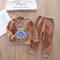 Thumbnail for CozyBear – Ciepły i miękki – dziecięcy dres z motywem niedźwiadków