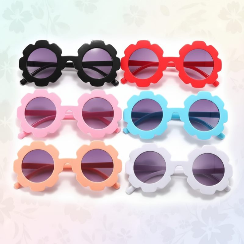 Kids Sunglasses Set – Ochrona przed promieniowaniem UV i zabawa – okulary przeciwsłoneczne dla dzieci