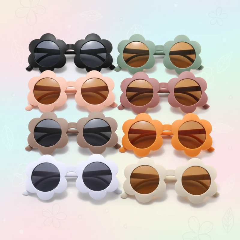 Kids Sunglasses Set – Ochrona przed promieniowaniem UV i zabawa – okulary przeciwsłoneczne dla dzieci