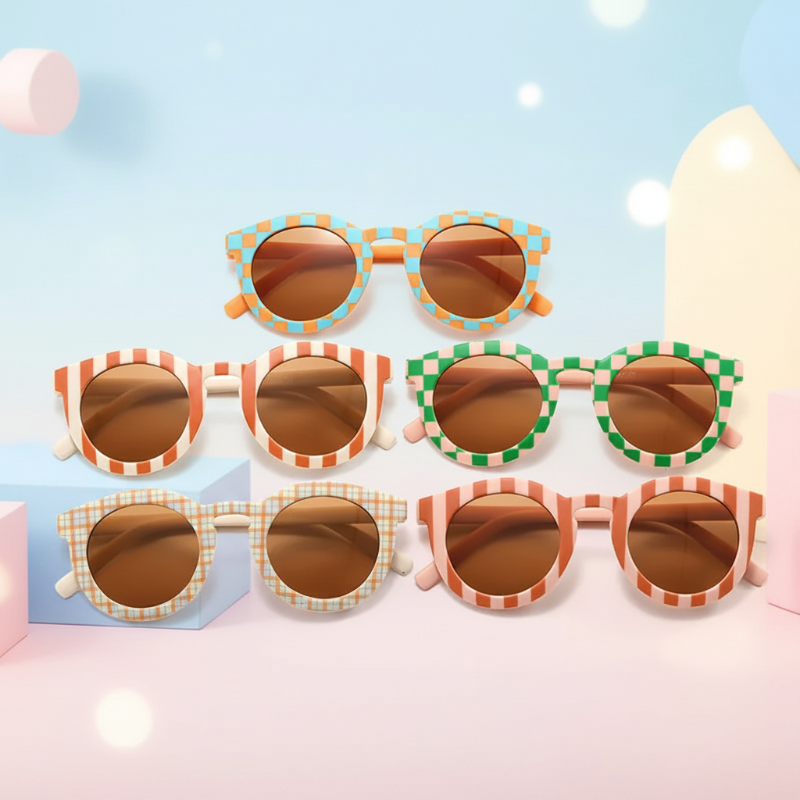 Kids Sunglasses Set – Ochrona przed promieniowaniem UV i zabawa – okulary przeciwsłoneczne dla dzieci