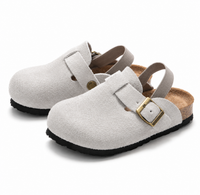 Thumbnail for LittleWalk – Wygodne i modne – sandały typu clogs z zamszu