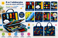 Thumbnail for 7-in-1 Busy Board – Motoryka i nauka – tablica z zadaniami