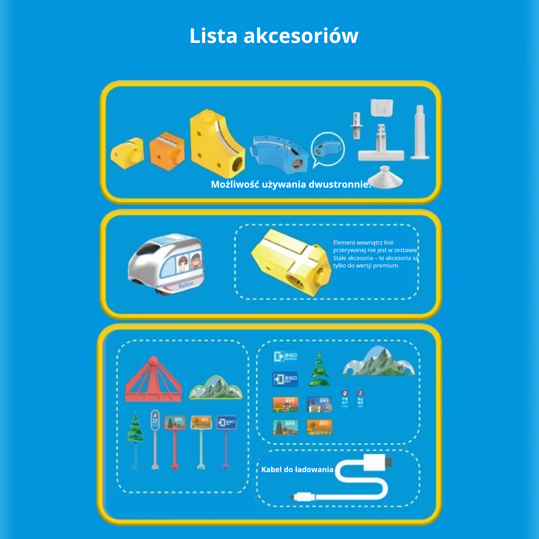 MagniTrack – Kreatywny i elektryczny – Antygrawitacyjny pociąg elektryczny