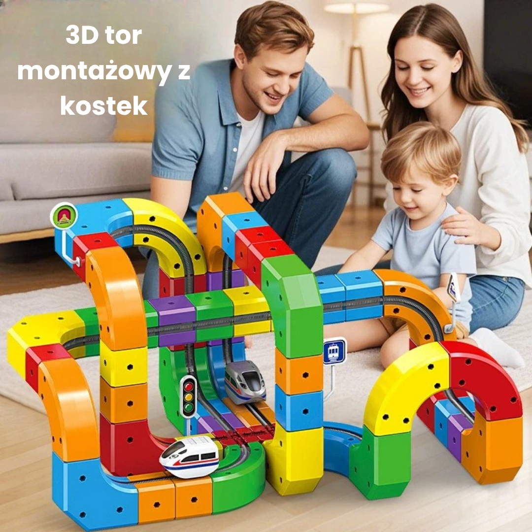 DIY Cube Track – Kreatywne i aktywne – Kreatywna kolejka DIY