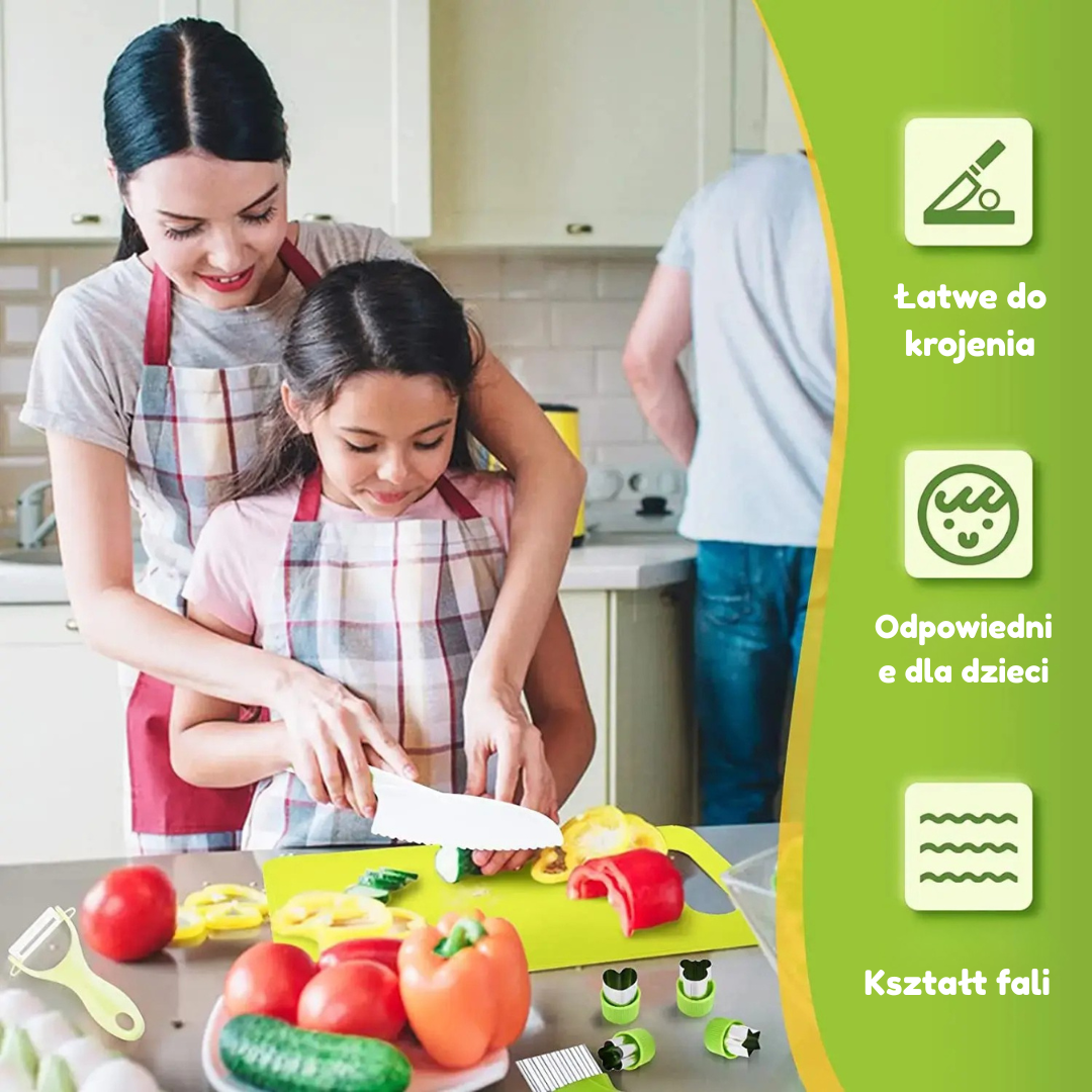Junior Chef Set™ - Zestaw kuchenny dla dzieci - Akcesoria do gotowania