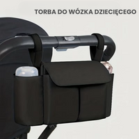 Thumbnail for ToddlerOrganizer – Wodoodporny i pojemny – organizer do wózka dziecięcego z uchwytami na butelki