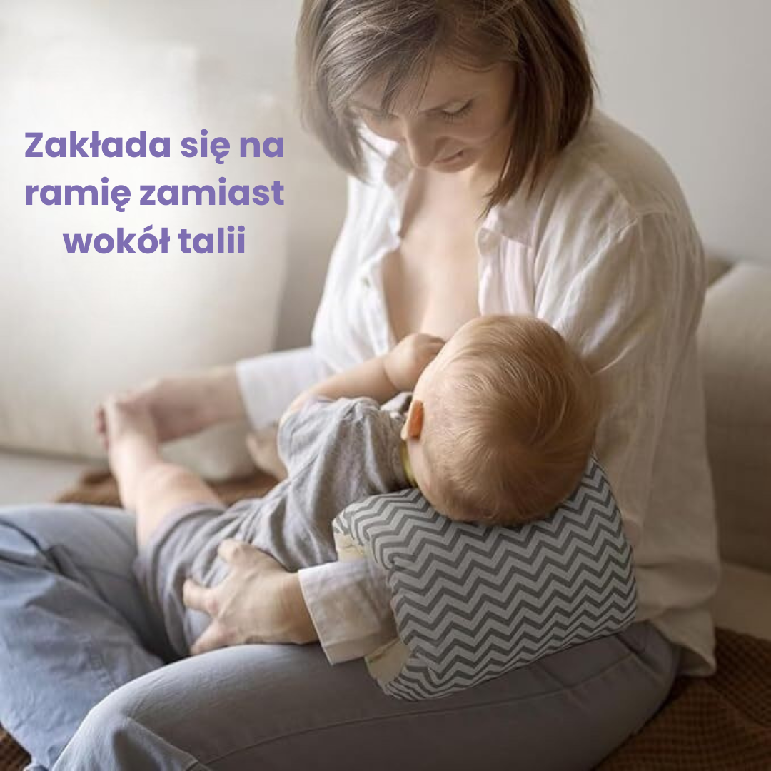 MamáEase – Ergonomiczne i miękkie – poduszka do karmienia niemowląt