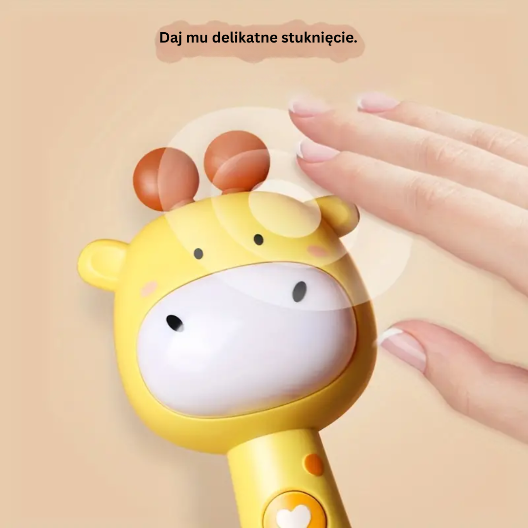 TinyZintuig – Bezpieczna i pouczająca - grzechotka dla niemowląt dla rozwoju sensorycznego