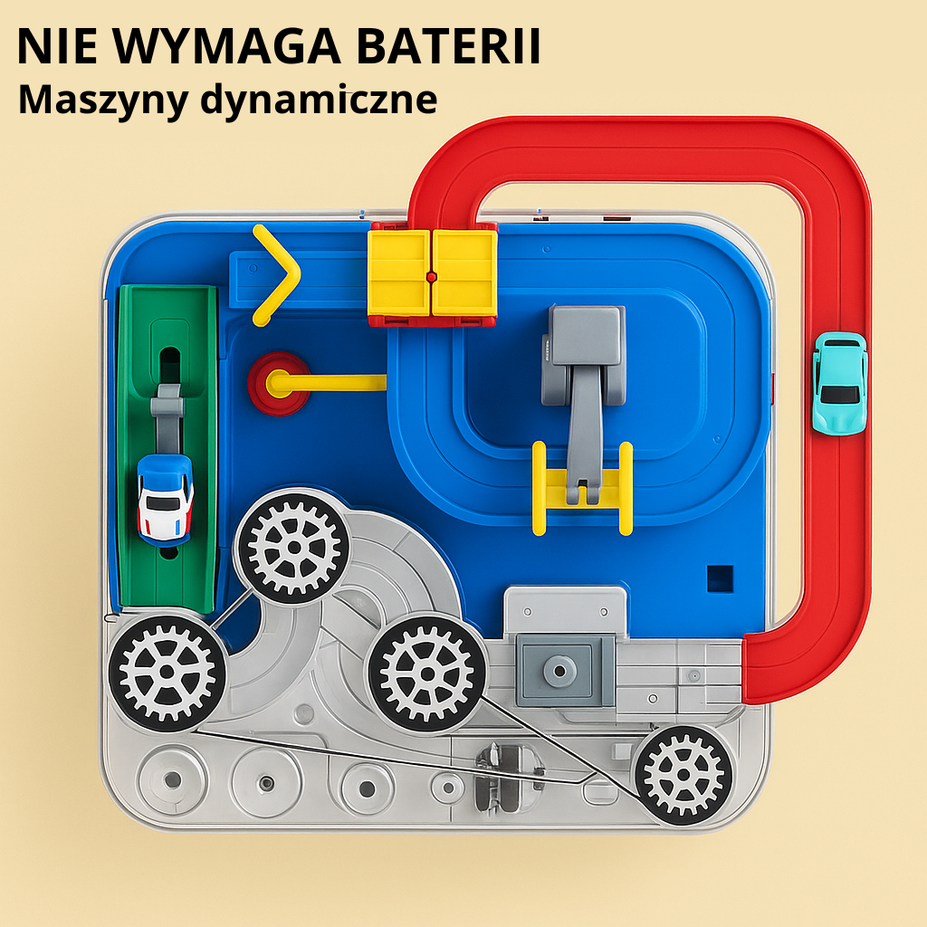 Car Adventure™ - Autka w mieście - Kreatywna zabawka tor przeszkód