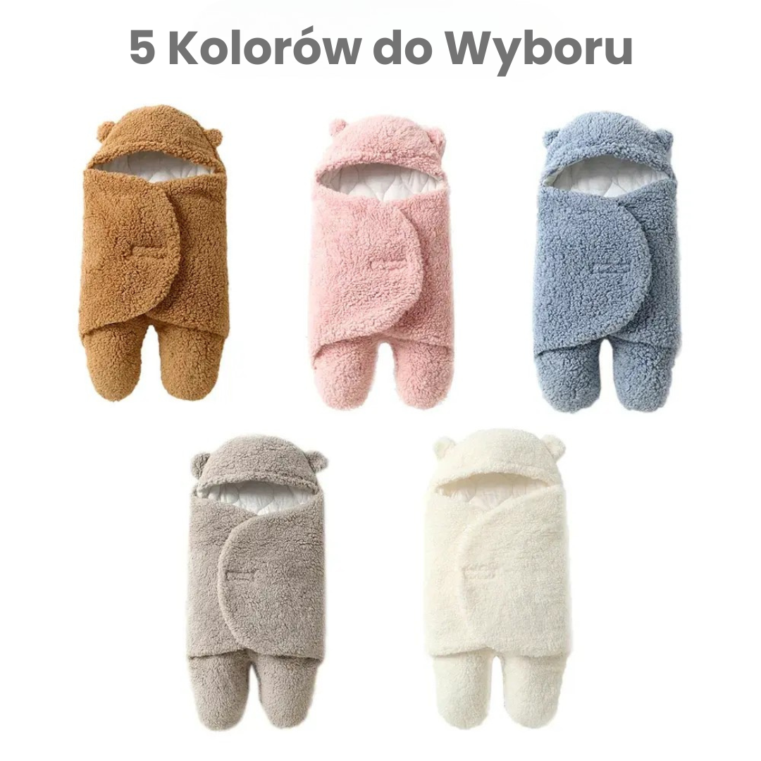 SnuggleBear™ - Kocyk do owijania niemowlaka - Otulacz dla dziecka
