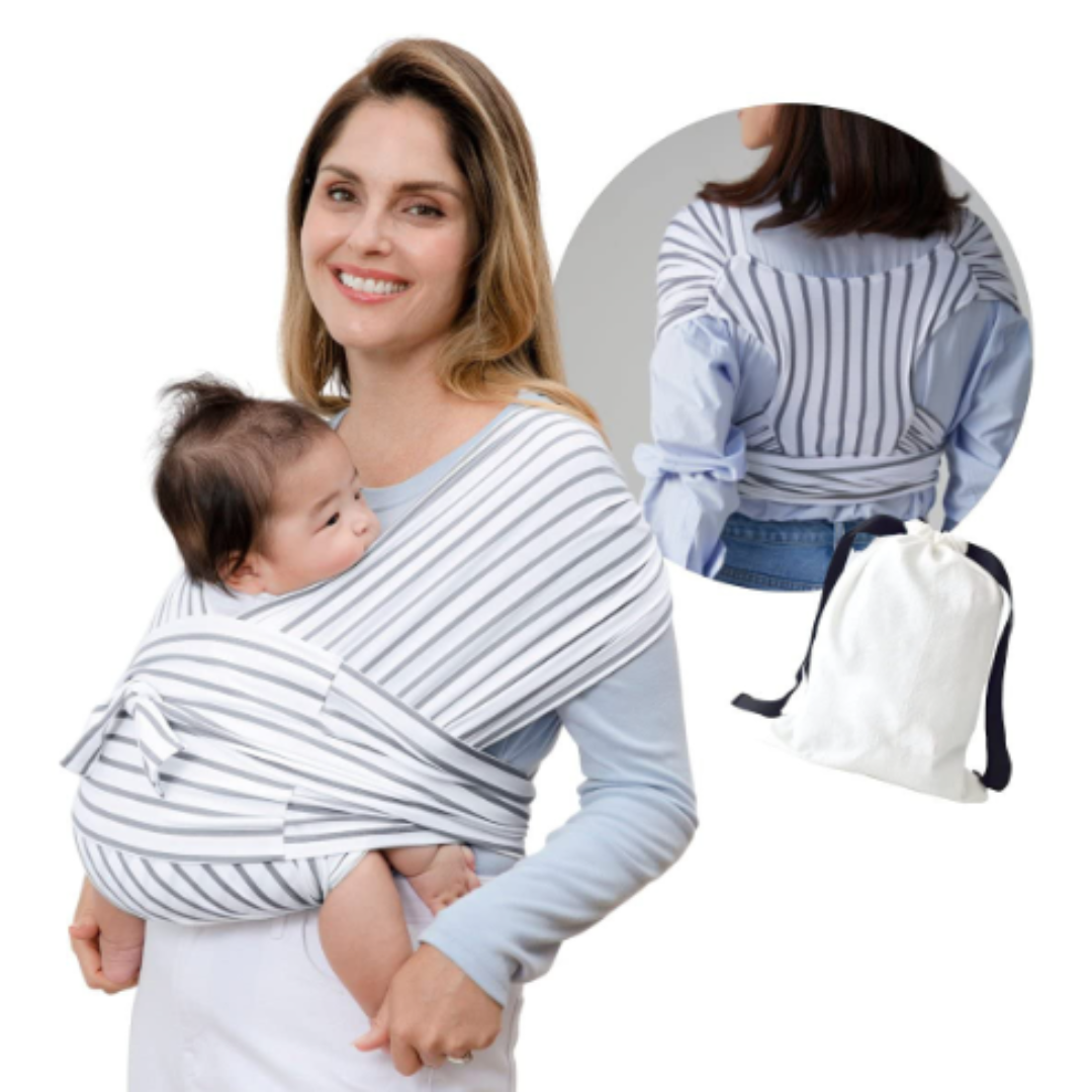 SoftNest - Wygodny, oddychający i bezpieczny – ergonomiczny chusta do noszenia dzieci
