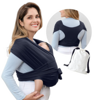 Thumbnail for SoftNest - Wygodny, oddychający i bezpieczny – ergonomiczny chusta do noszenia dzieci