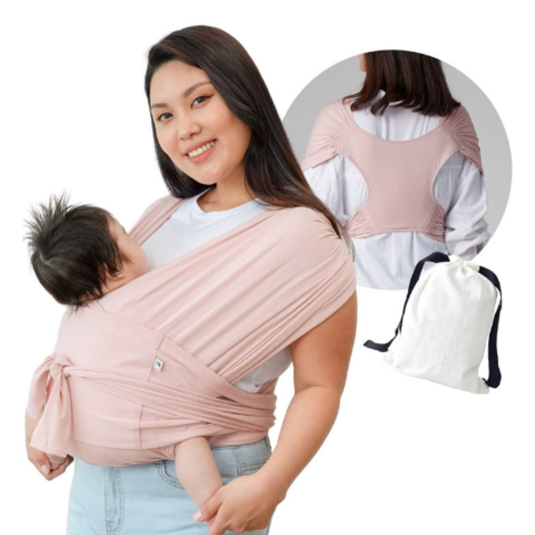 SoftNest - Wygodny, oddychający i bezpieczny – ergonomiczny chusta do noszenia dzieci