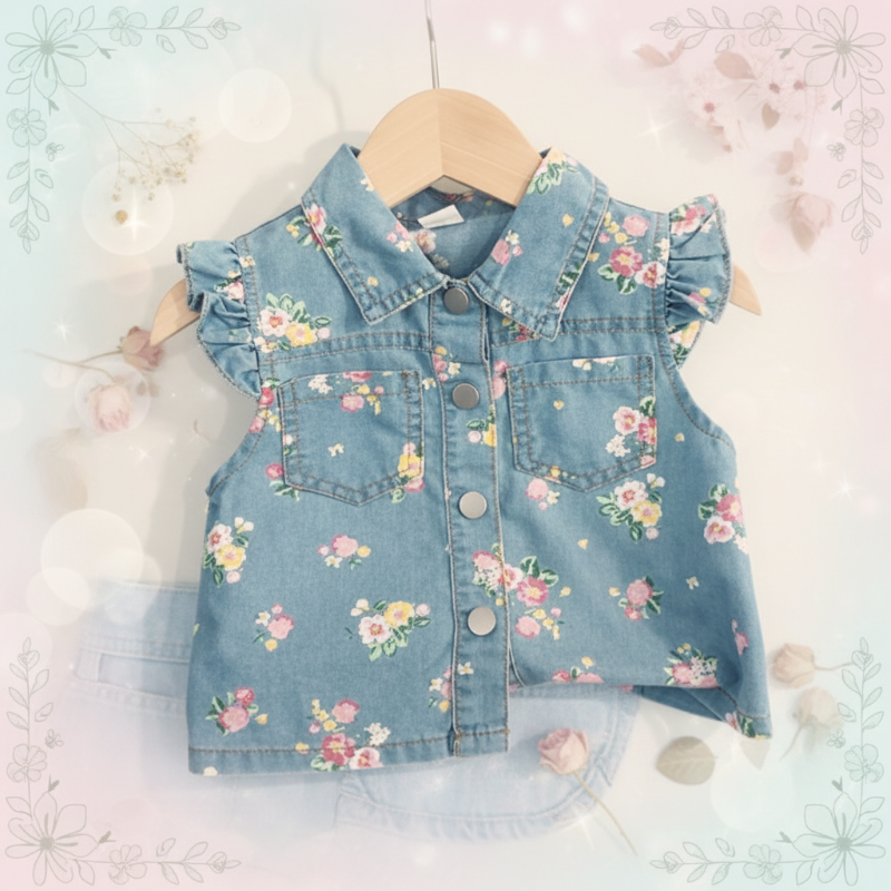 Mini Fashion™ - Letni zestaw odzieży - Ubranka dla dzieci