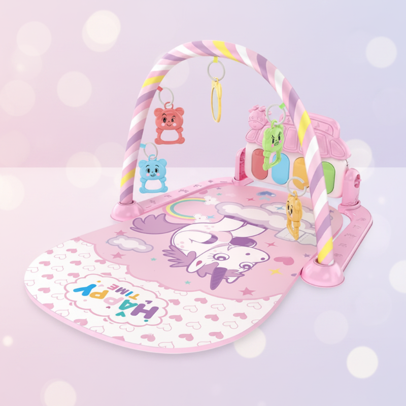 Musical Baby Play Gym – Kolorowe i edukacyjne – mata do gimnastyki dla niemowląt