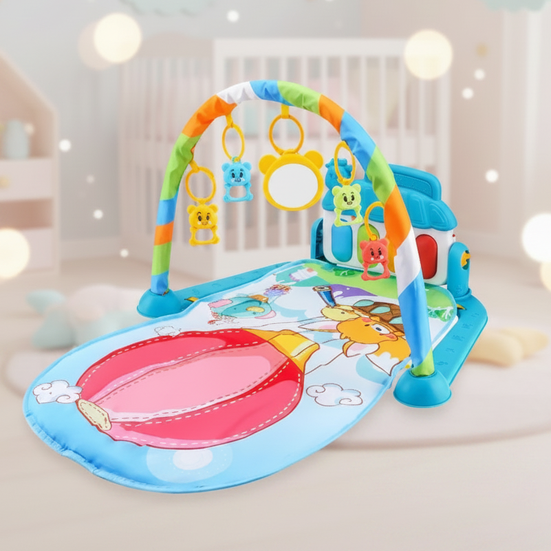 Musical Baby Play Gym – Kolorowe i edukacyjne – mata do gimnastyki dla niemowląt