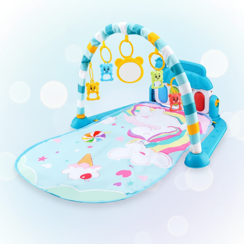 Musical Baby Play Gym – Kolorowe i edukacyjne – mata do gimnastyki dla niemowląt