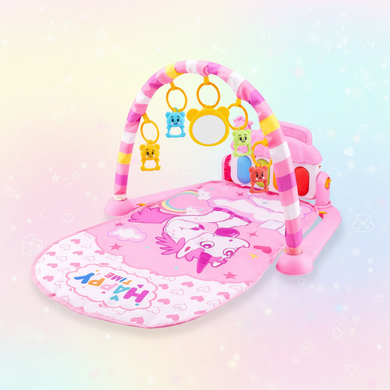 Musical Baby Play Gym – Kolorowe i edukacyjne – mata do gimnastyki dla niemowląt