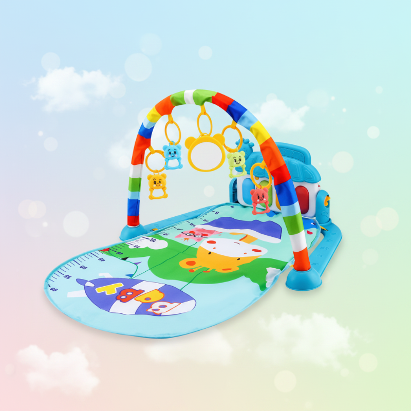 Musical Baby Play Gym – Kolorowe i edukacyjne – mata do gimnastyki dla niemowląt