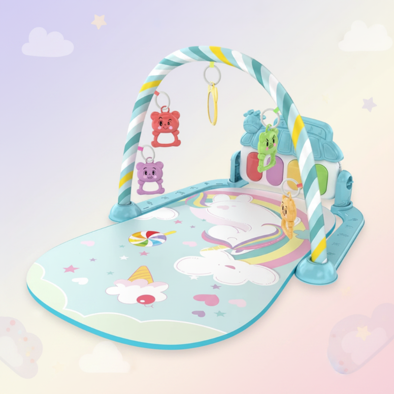 Musical Baby Play Gym – Kolorowe i edukacyjne – mata do gimnastyki dla niemowląt