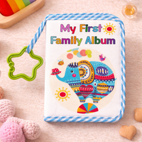 Thumbnail for Baby Photo Album – Delikatność i wspomnienia – album fotograficzny z tkaniny
