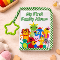 Thumbnail for Baby Photo Album – Delikatność i wspomnienia – album fotograficzny z tkaniny