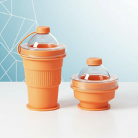 Thumbnail for FlexiCup – Praktyczny i poręczny – składany silikonowy kubek do picia