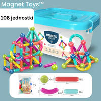 Thumbnail for Magnet Toys™ - Pałeczki magnetyczne - Rozwijanie kreatywności