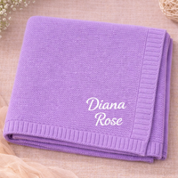 Thumbnail for Personalized Baby Blanket – Miękki i wyjątkowy – bawełniany koc z indywidualnym haftem