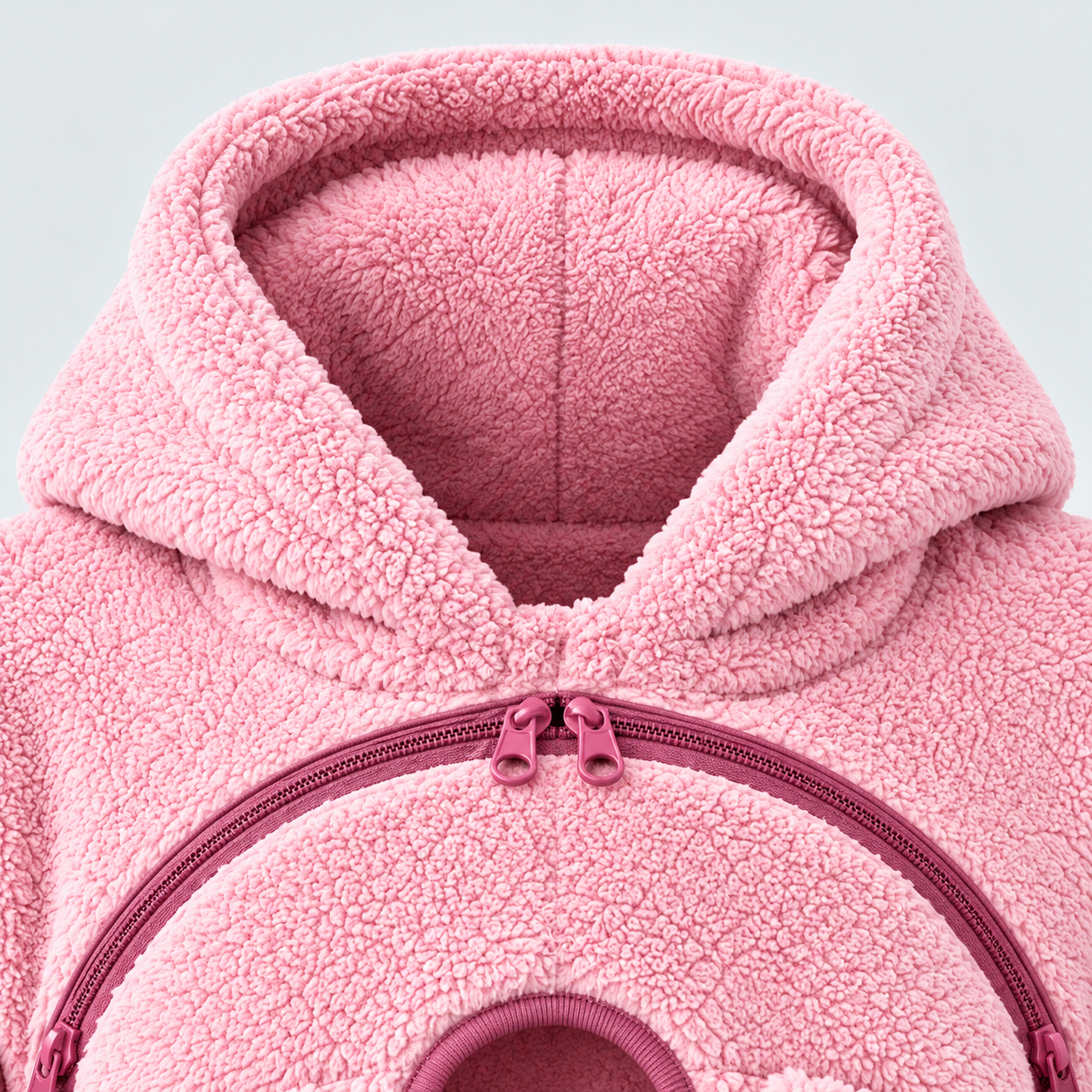 MamaHug – Ciepła i praktyczna – bluza z kapturem 2 w 1 dla mamy i dziecka