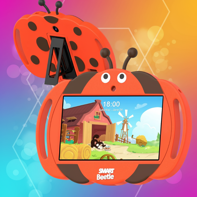 PlayPad – Edukacyjny i zabawny – tablet dla dzieci z odpornym na wstrząsy etui