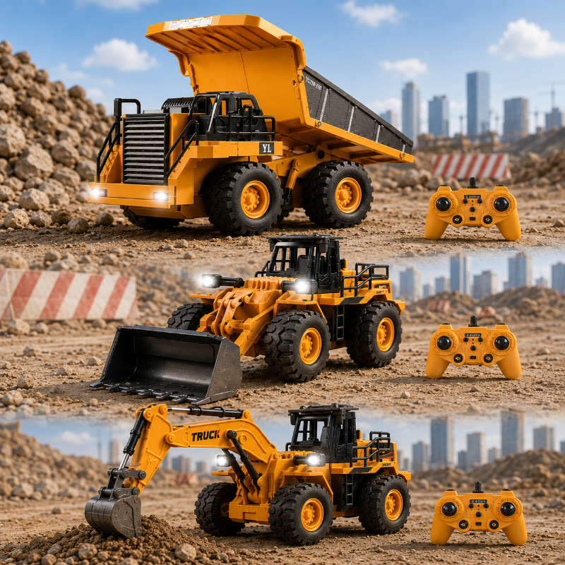 Power Machines – Realistyczny i edukacyjny – RC pojazd budowlany