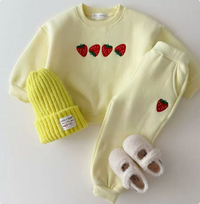 Thumbnail for Mini Fashion™ - Sweter w truskawki - Odzież dziecięca