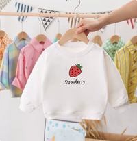Thumbnail for Mini Fashion™ - Sweter w truskawki - Odzież dziecięca