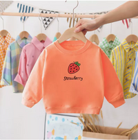 Thumbnail for Mini Fashion™ - Sweter w truskawki - Odzież dziecięca