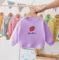 Thumbnail for Mini Fashion™ - Sweter w truskawki - Odzież dziecięca