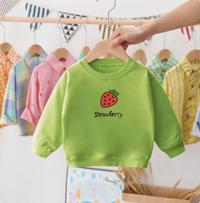Thumbnail for Mini Fashion™ - Sweter w truskawki - Odzież dziecięca