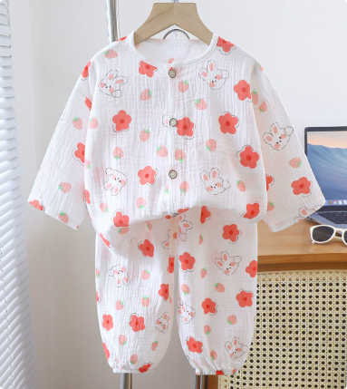 Mini Fashion™ - Lniany zestaw odzieży dziecięcej - Ubrania dla dzieci