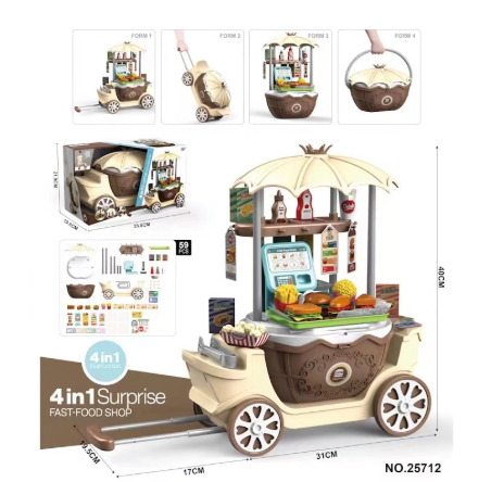 Candy Cart™ – Interaktywny wózek zabawkowy w różnych motywach