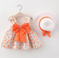 Thumbnail for Mini Fashion™ – Słodkie i letnie – Owocowa sukienka (zawiera DARMOWY słomkowy kapelusz)