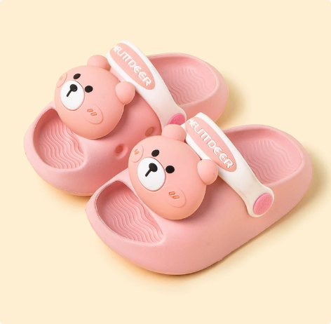 Mini Fashion – Wesoły i bezpieczny – Kapcie plażowe Polka
