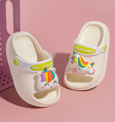 Mini Fashion – Wesoły i bezpieczny – Kapcie plażowe Polka