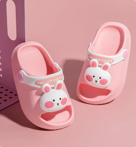 Mini Fashion – Wesoły i bezpieczny – Kapcie plażowe Polka