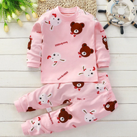 Thumbnail for SleepBuddy – Miękkie i wygodne – zestaw piżamy dziecięcej z długimi rękawami