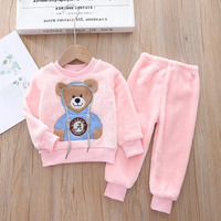 Thumbnail for CozyBear – Ciepły i miękki – dziecięcy dres z motywem niedźwiadków