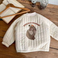 Thumbnail for WildCharm – Ciepła i wyjątkowa – pikowana kurtka dziecięca