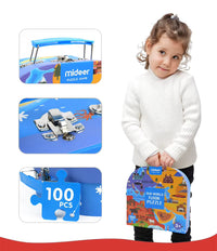 Thumbnail for GeoMap – Edukacyjne i zabawne – puzzle podłogowe z mapą świata