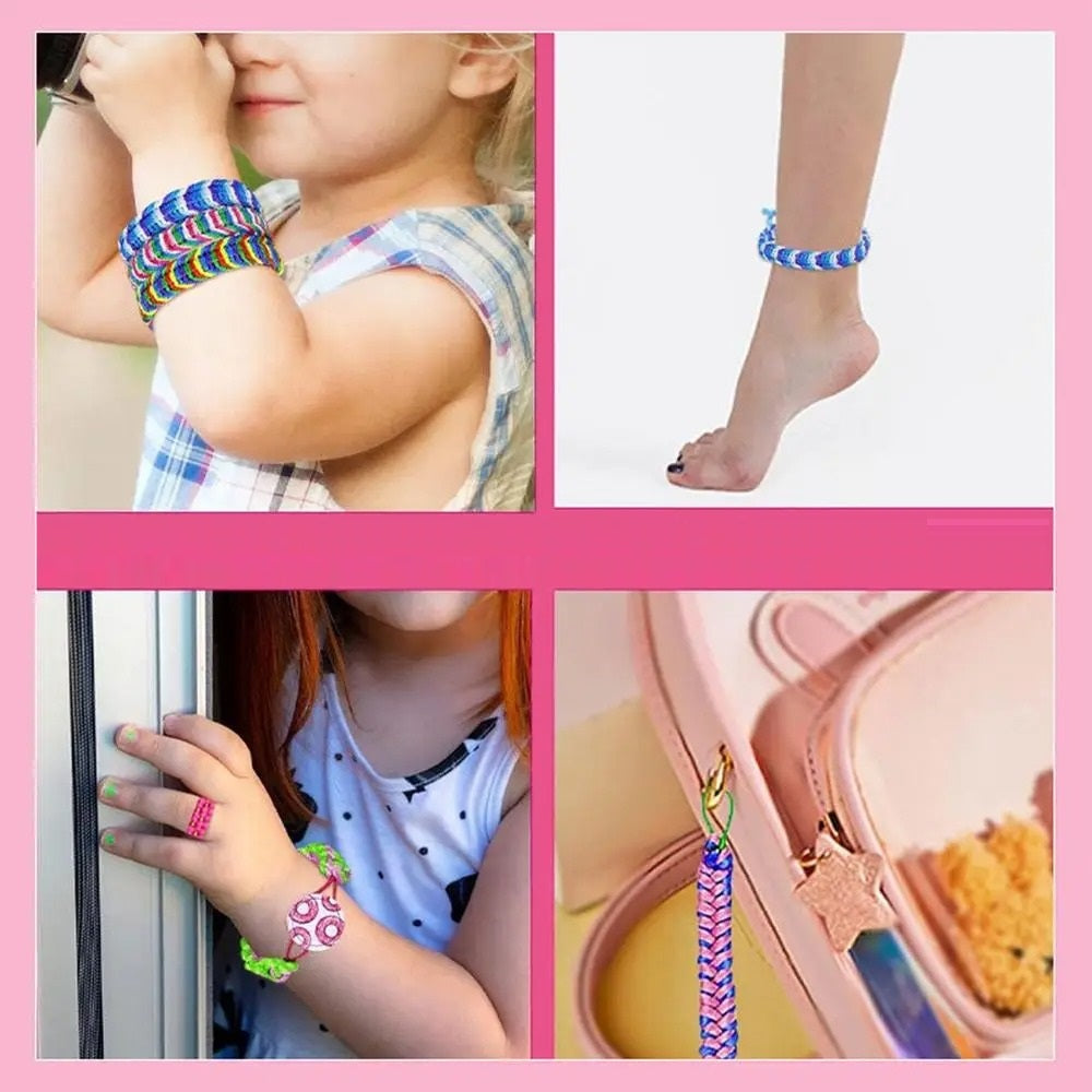 Craft Kids – Kreatywność i nauka – zestaw bransoletek do robienia na drutach dla dzieci