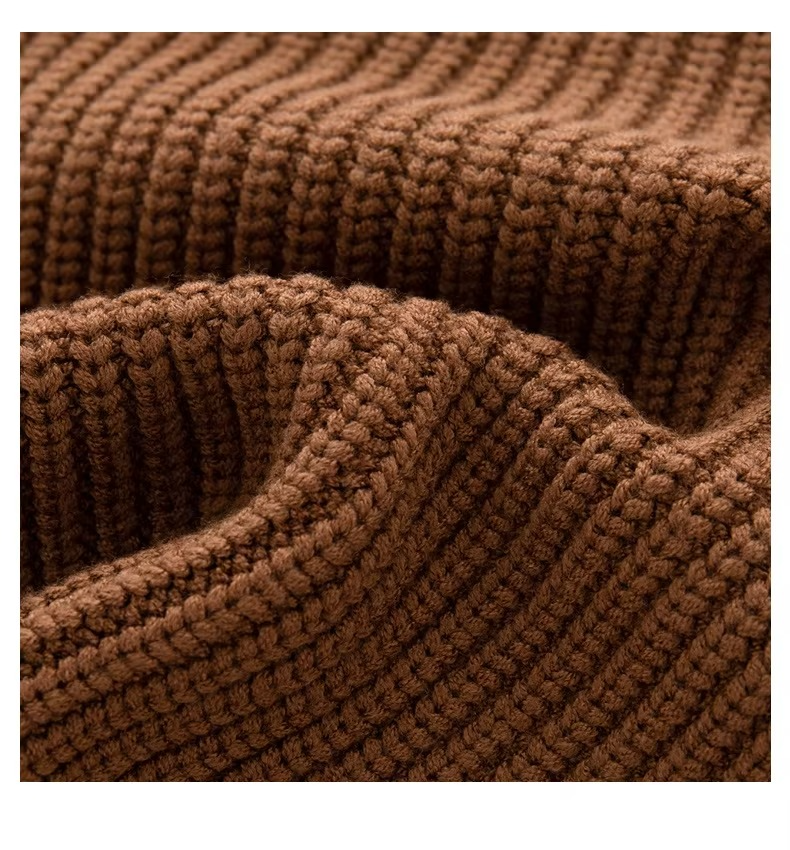 PureSoft – Classic & Cozy - Solidny sweter z dzianiny