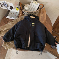 Thumbnail for LiloWear – Wiatroodporna i wodoodporna – dziecięca kurtka wiatrochronna z kapturem